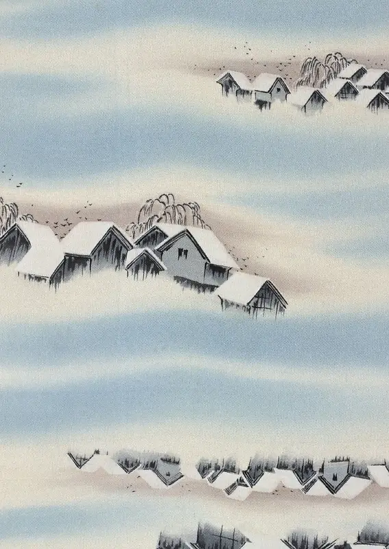 日式房屋背景