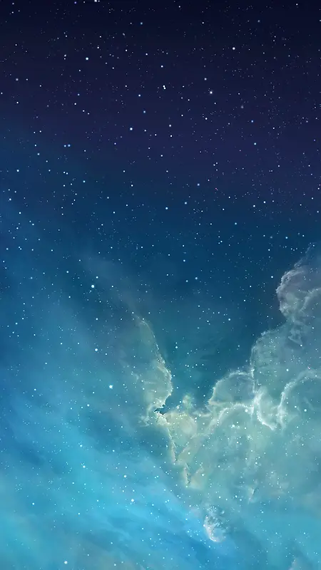 蓝色星空H5背景