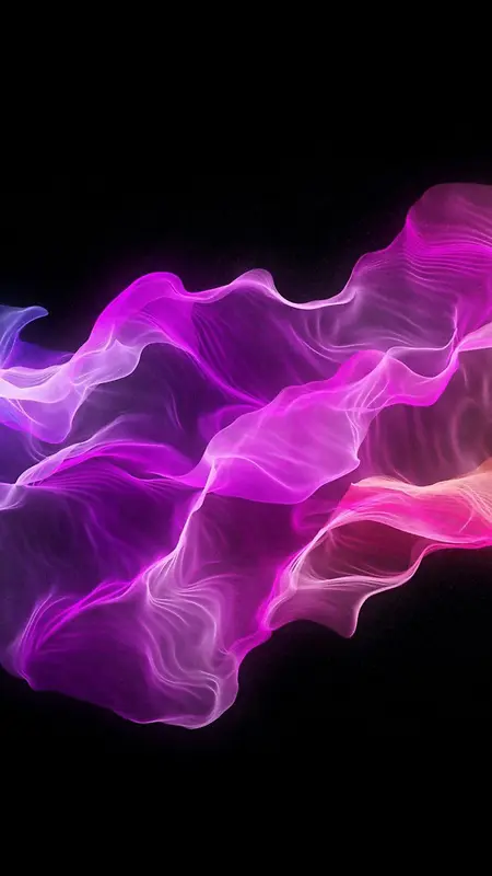 抽象紫色渐变烟雾H5背景