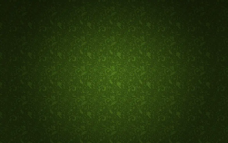 绿色植物花纹背景图