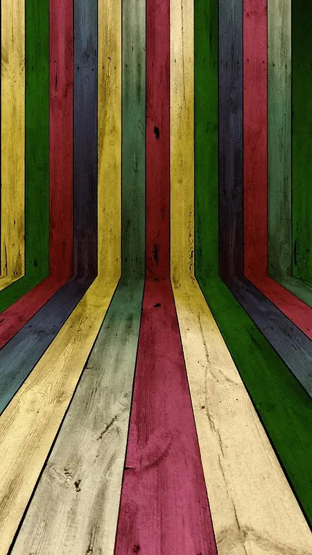 彩色木板H5背景