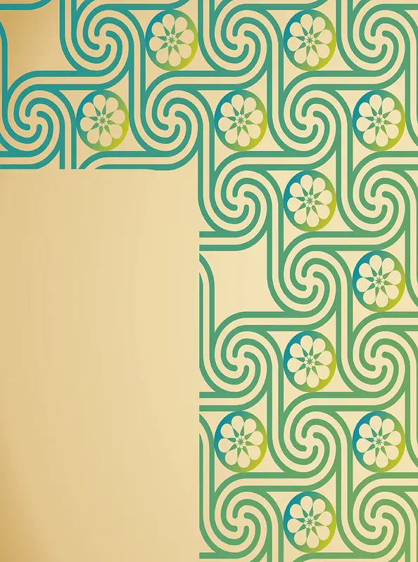 商务画册花纹植物封面设计背景