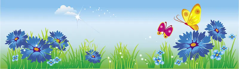 夏日banner背景