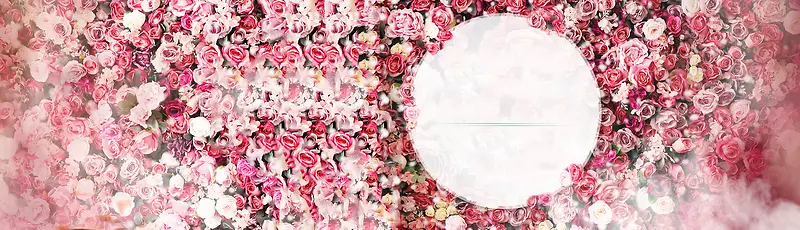 夏装浪漫花瓣背景