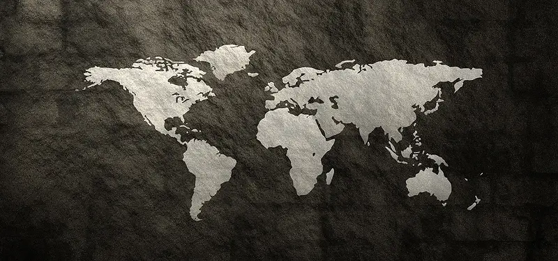 黑色纹理地图背景