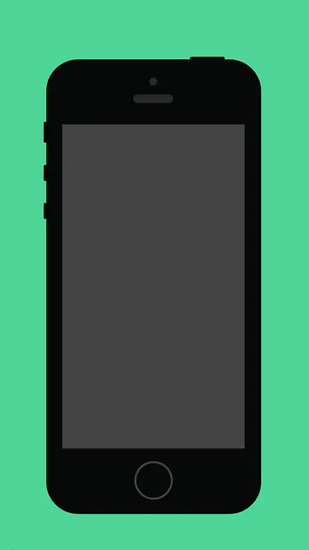 绿色手机图案背景图
