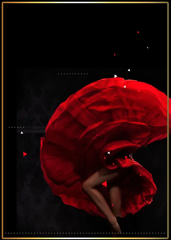 舞蹈中心招生宣传芭蕾广告