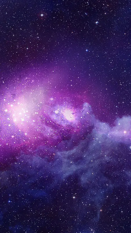 紫色梦幻H5背景