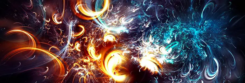 炫酷光星空炫耀海报