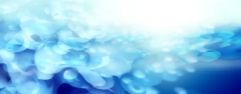 蓝色梦幻背景