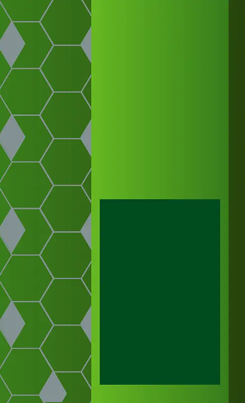 多边形几何绿色渐变封面海报背景