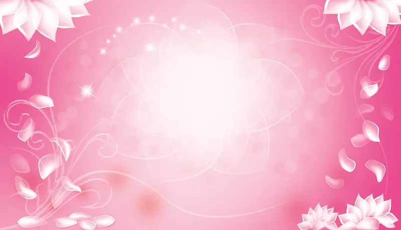 妇女节浪漫粉色背景素材