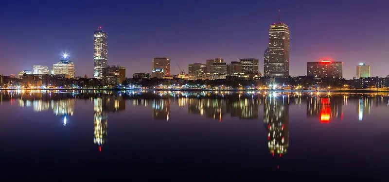 波士顿夜景