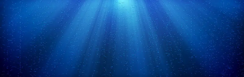 深海蓝色水珠线条背景