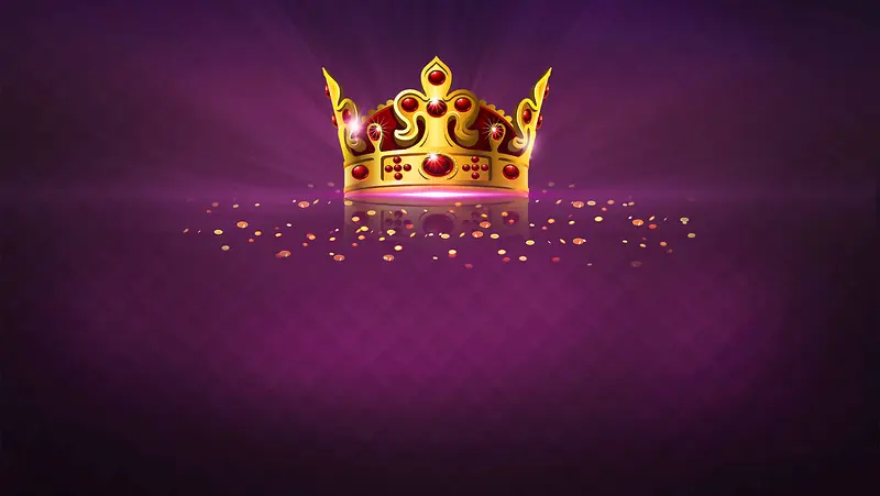 紫色皇冠加冕海报背景素材