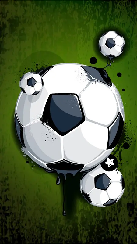 抽象足球图案背景图