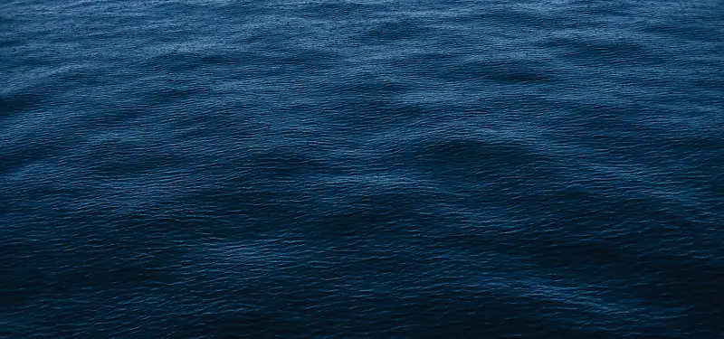 蓝色海水