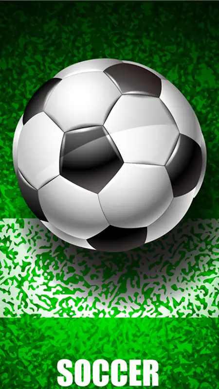 立体足球图案背景图