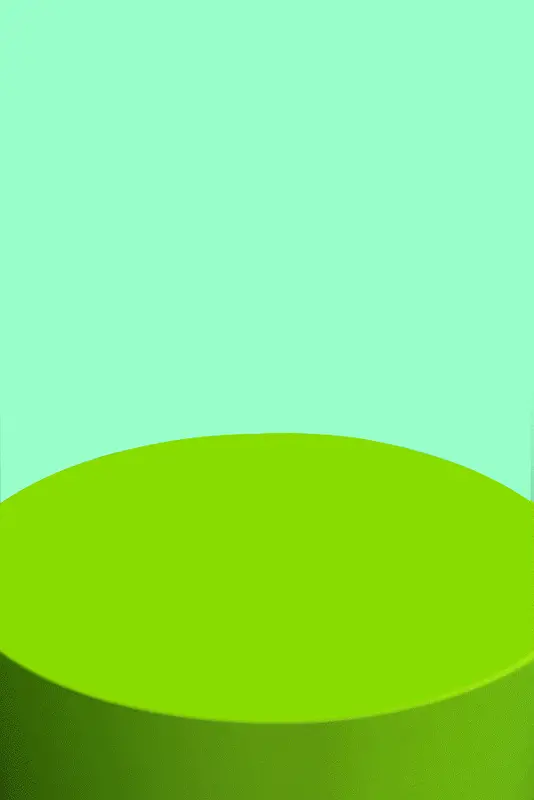绿色扁平图案  H5背景