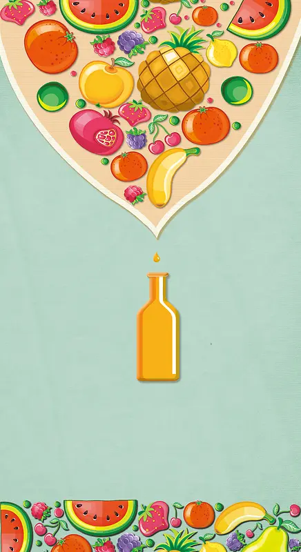 食品海报背景