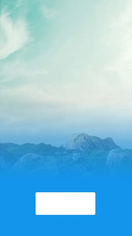 蓝色天空山脉手机app背景