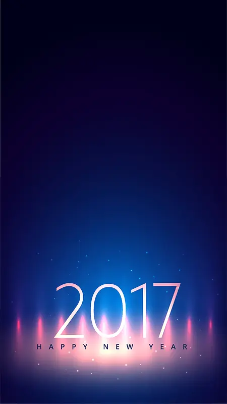 2017蓝色黑色渐变H5素材背景