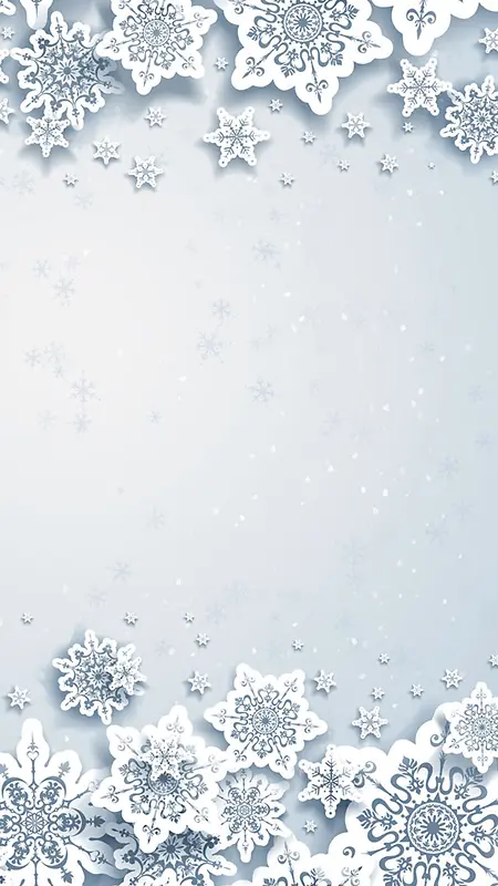 雪花H5背景