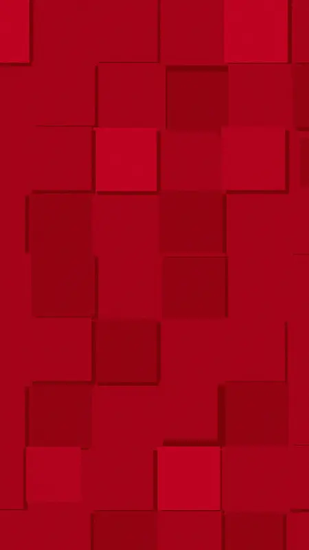 红色立体几何H5背景
