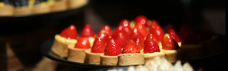 甜点草莓西餐美食摄影