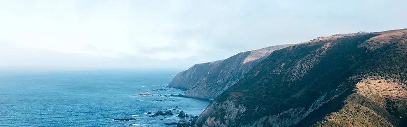 大气风景banner背景