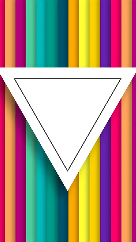彩色几何H5背景