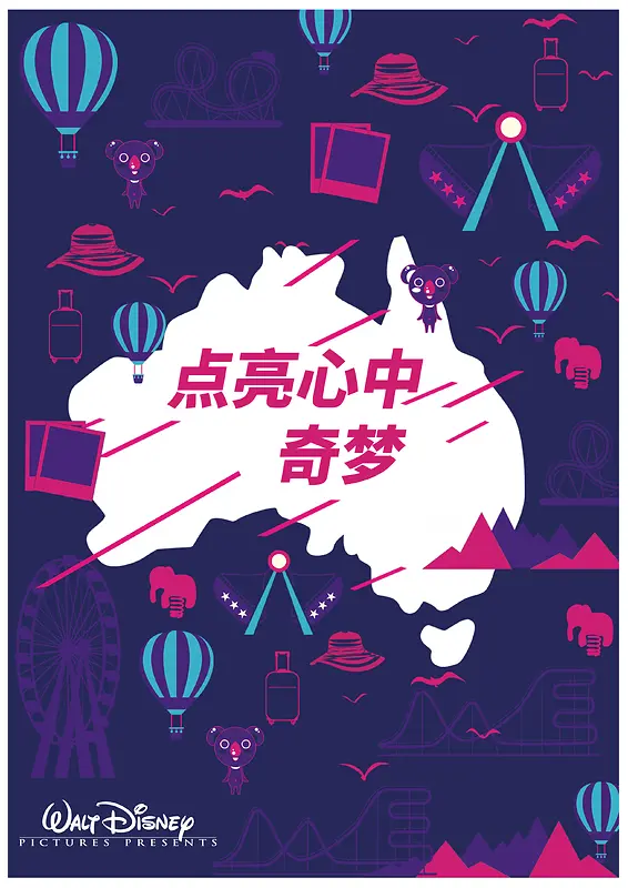 澳大利亚旅游海报