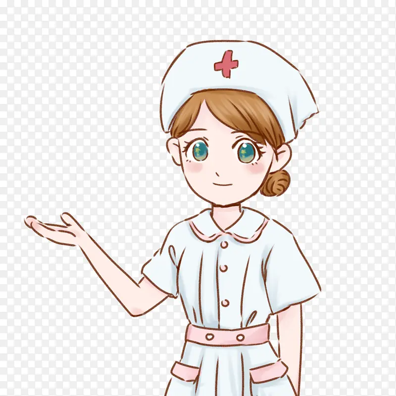 女护士指导图