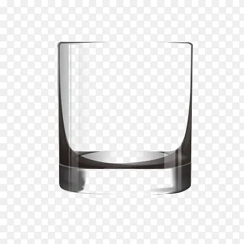 抠图透明的玻璃杯