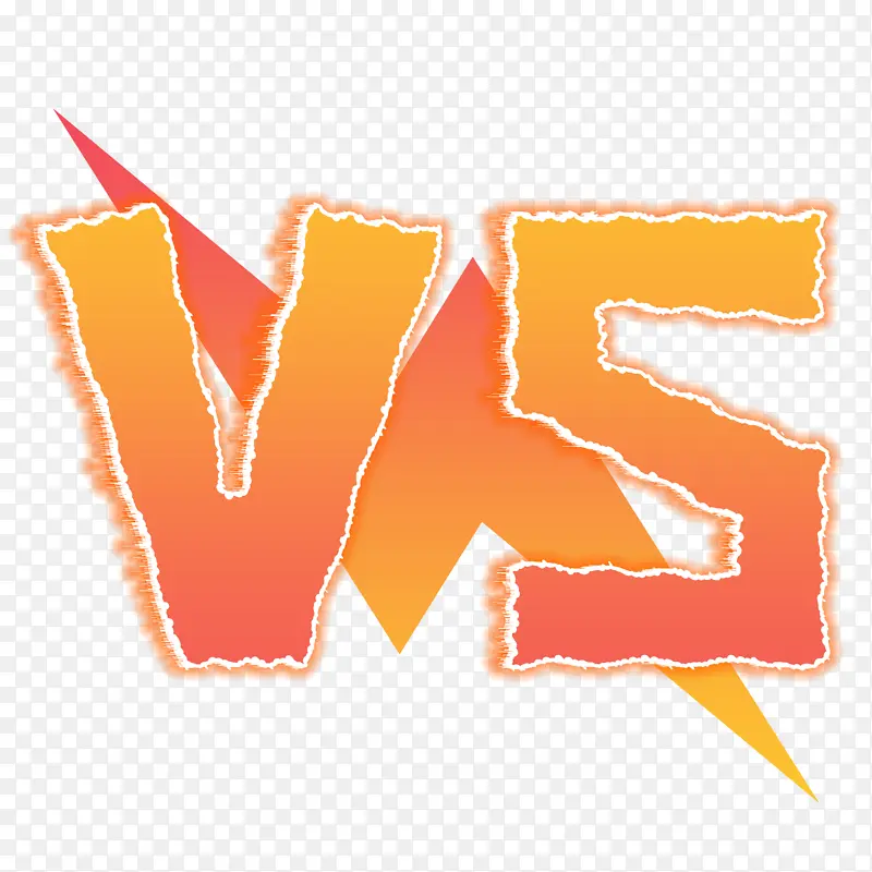 VS对战字样PNG图片素材下载_图片编号ywjjzjra-免抠素材网