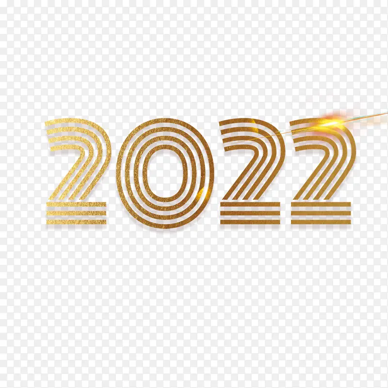 2022数字线条设计