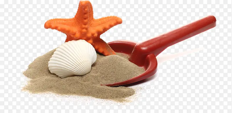沙滩玩具海星铲子