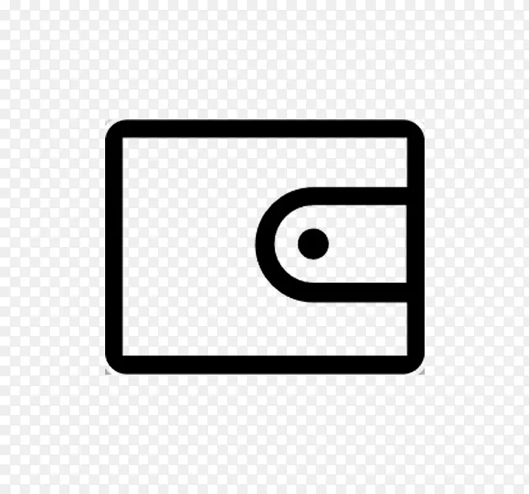 钱包 黑白钱包 icon图标