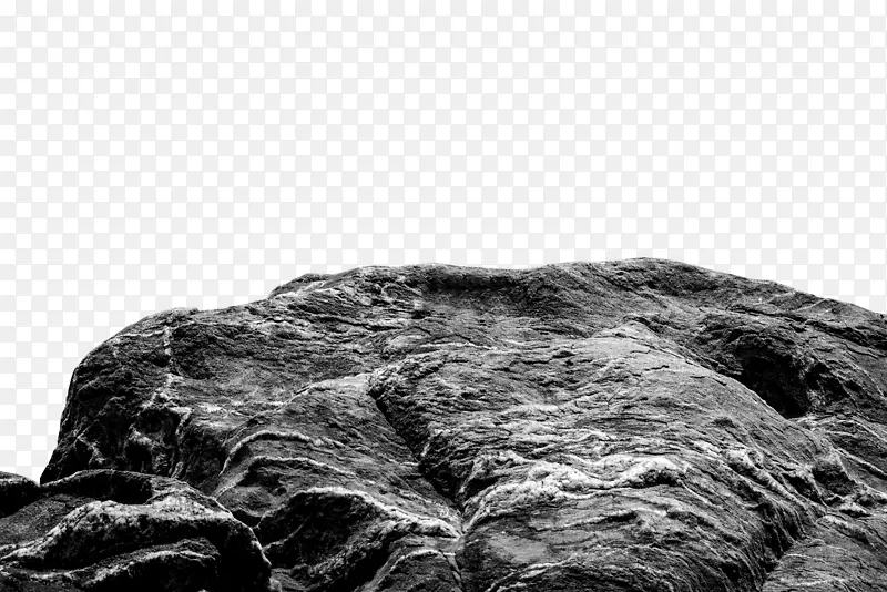 山顶岩石黑色纹理