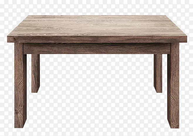 胡桃木纹桌子