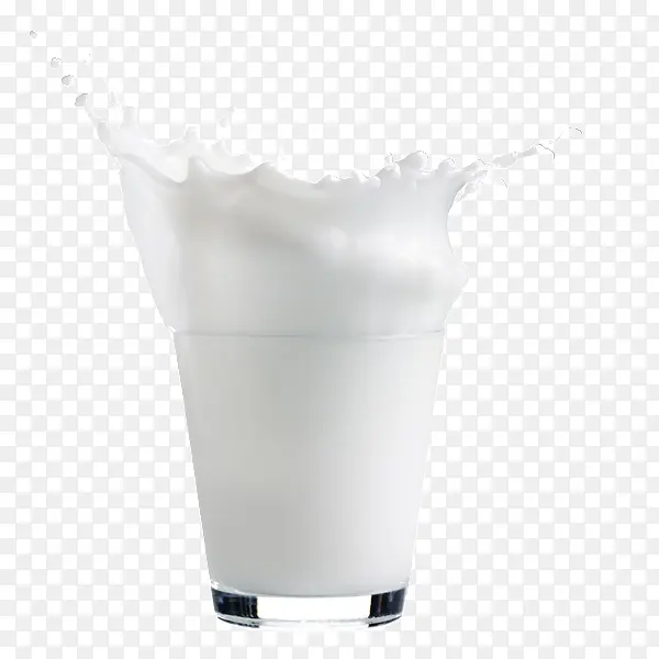 杯子中的牛奶