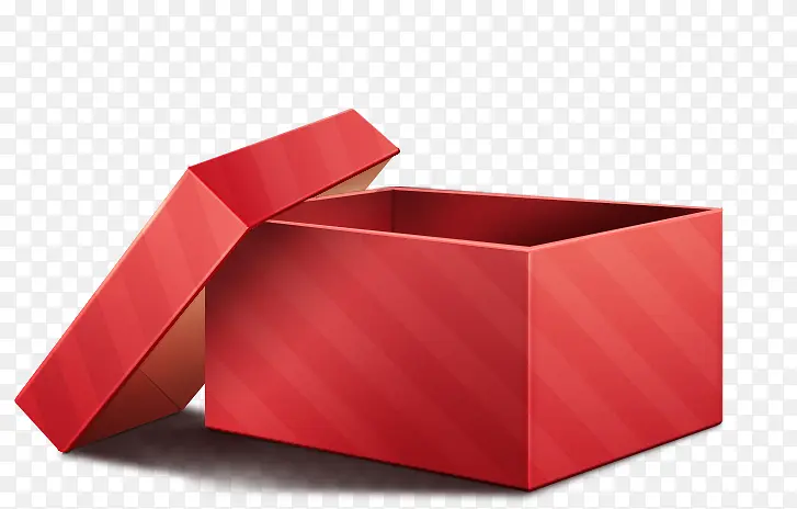 红色样式礼盒