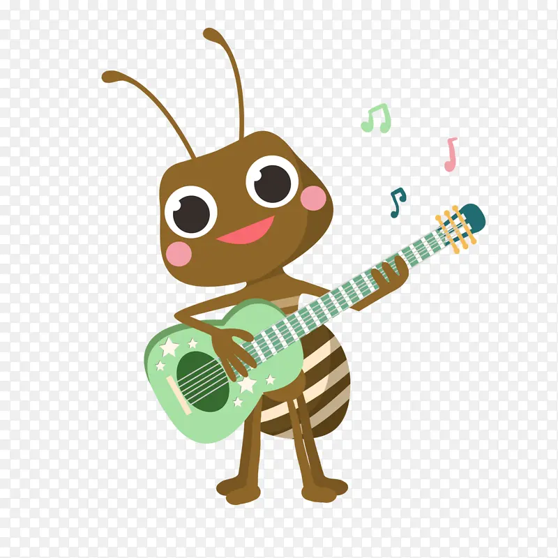 弹吉他的蚂蚁俦