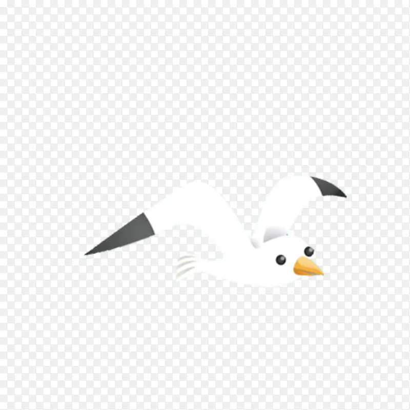 白色的海鸥免抠图