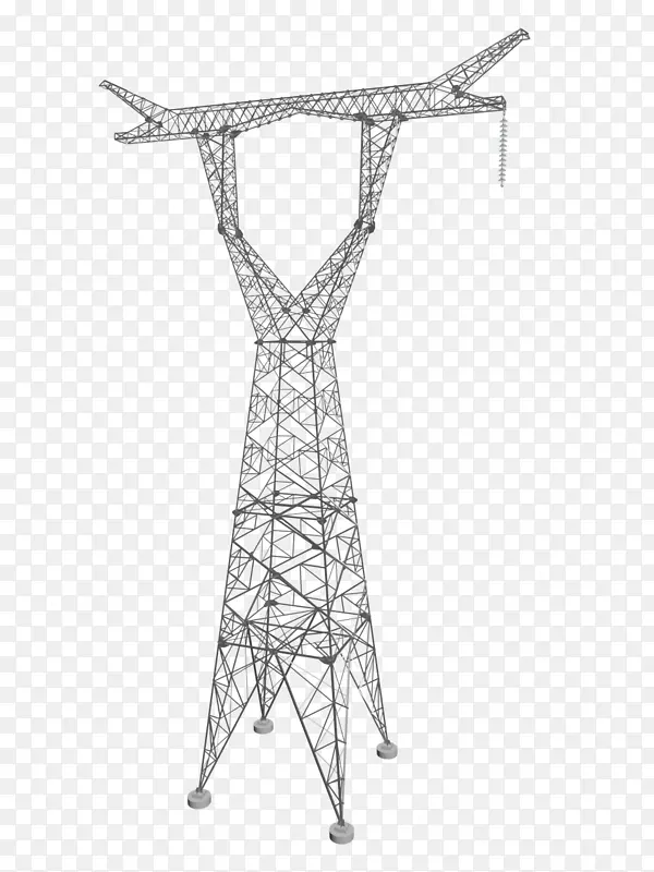 输电线路上的杆塔
