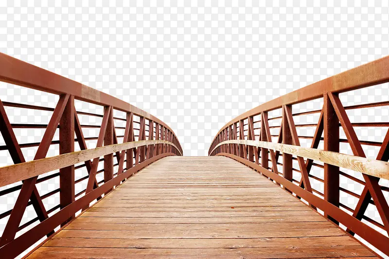 木桥，桥梁，建筑