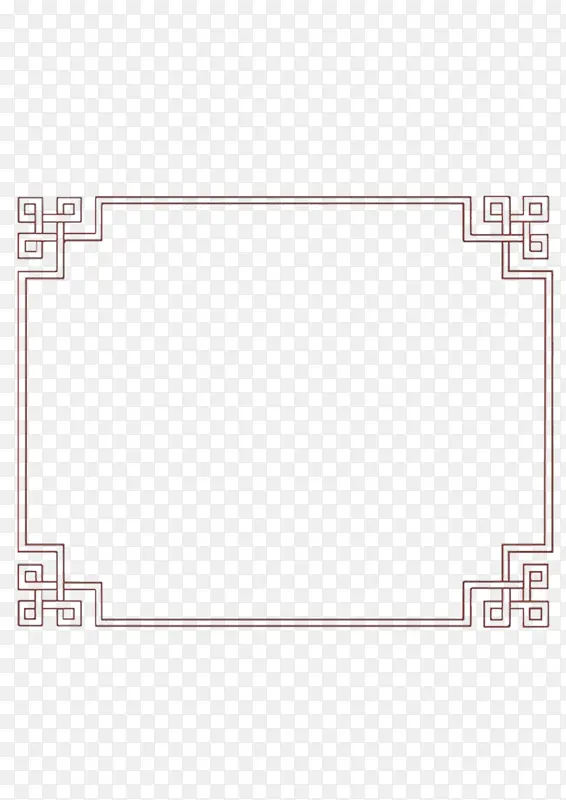 边框中式边框复古元素中国风元素