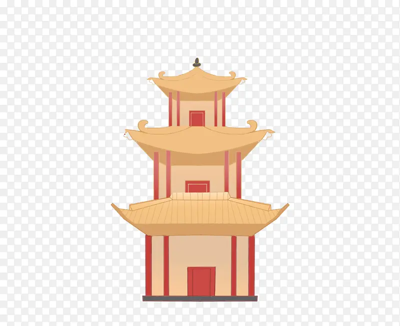 古代建筑物素材