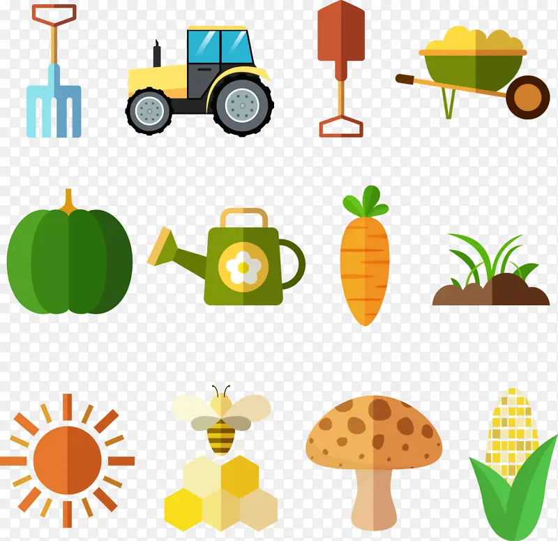 农业 农作物 图标
