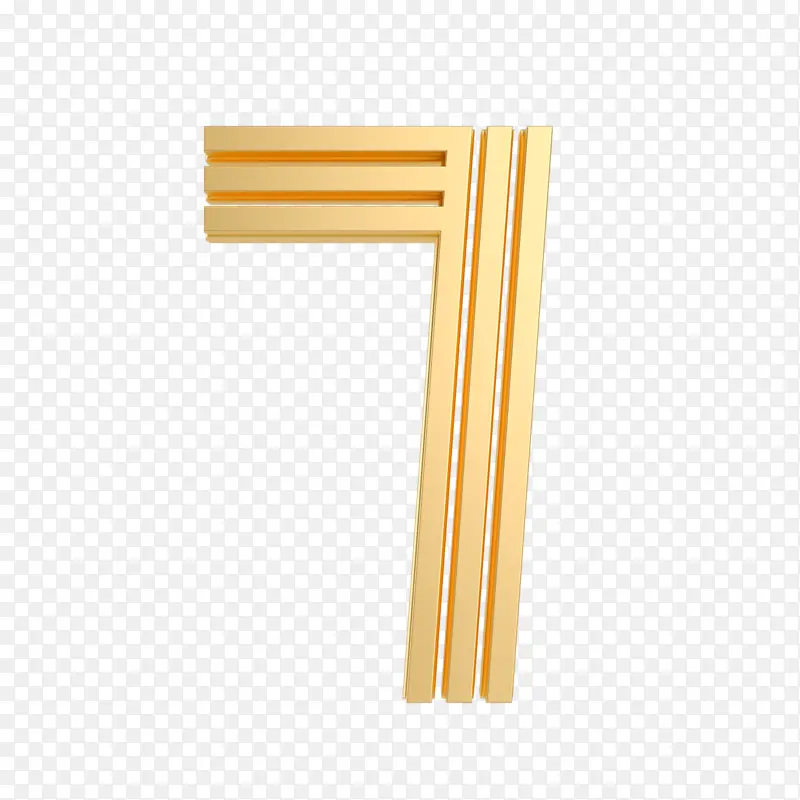 3D模型数字7七PNG图片素材下载_图片编号ylggjxdg-免抠素材网